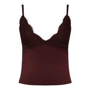 H&H Women's Lace Top Singlet
