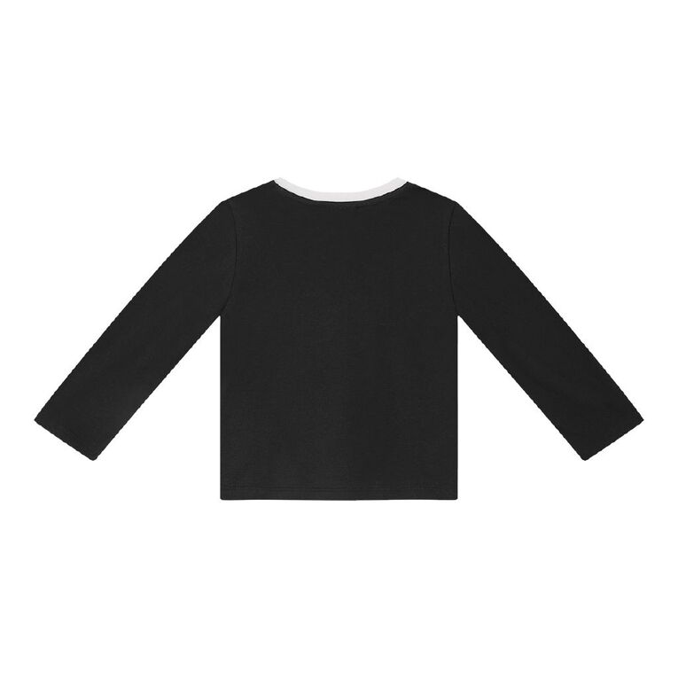 All Blacks Toddler Long Sleeve Print Tee, Black, hi-res