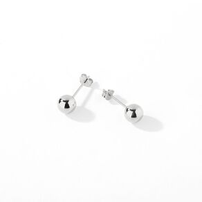 Sterling Silver Ball Stud Earrings