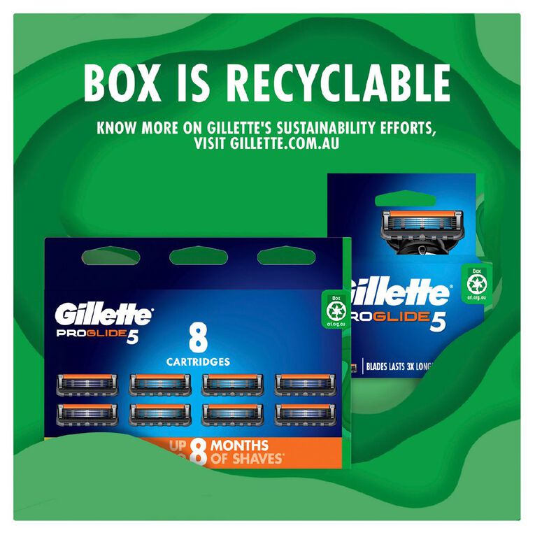 Gillette Fusion Proglide Manual Razor, , hi-res