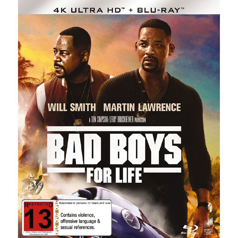 Bad Boys For Life 4K Blu-ray 2Disc, , hi-res