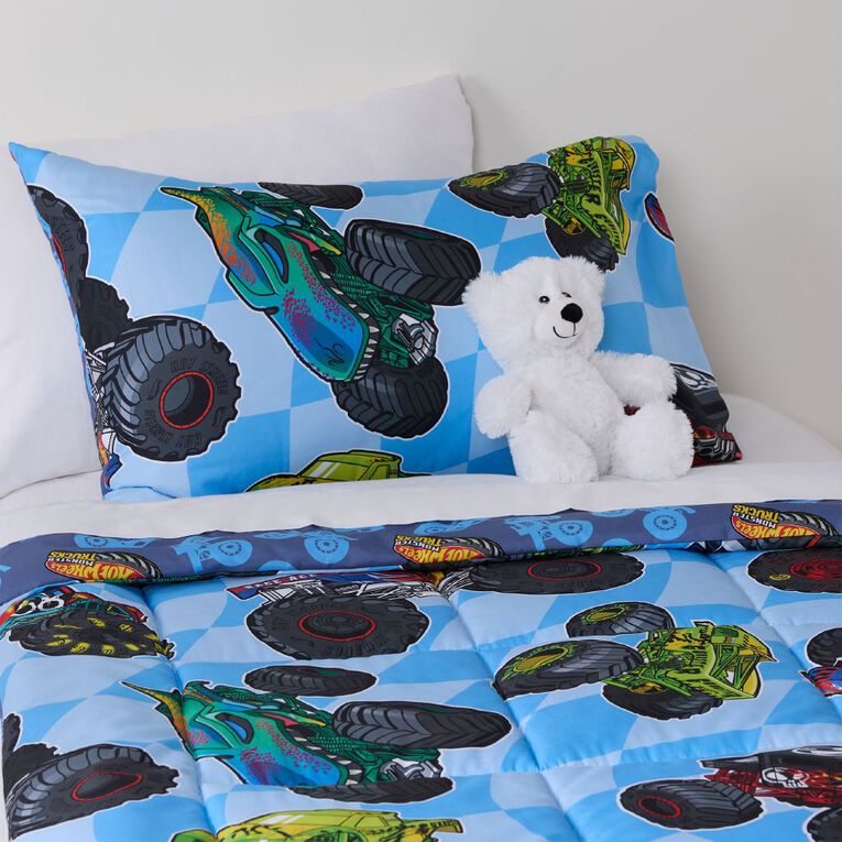 Hot Wheels Comforter Set 2 Piece Single, , hi-res