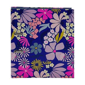 Uniti Floral Lever Arch Purple Mid A4