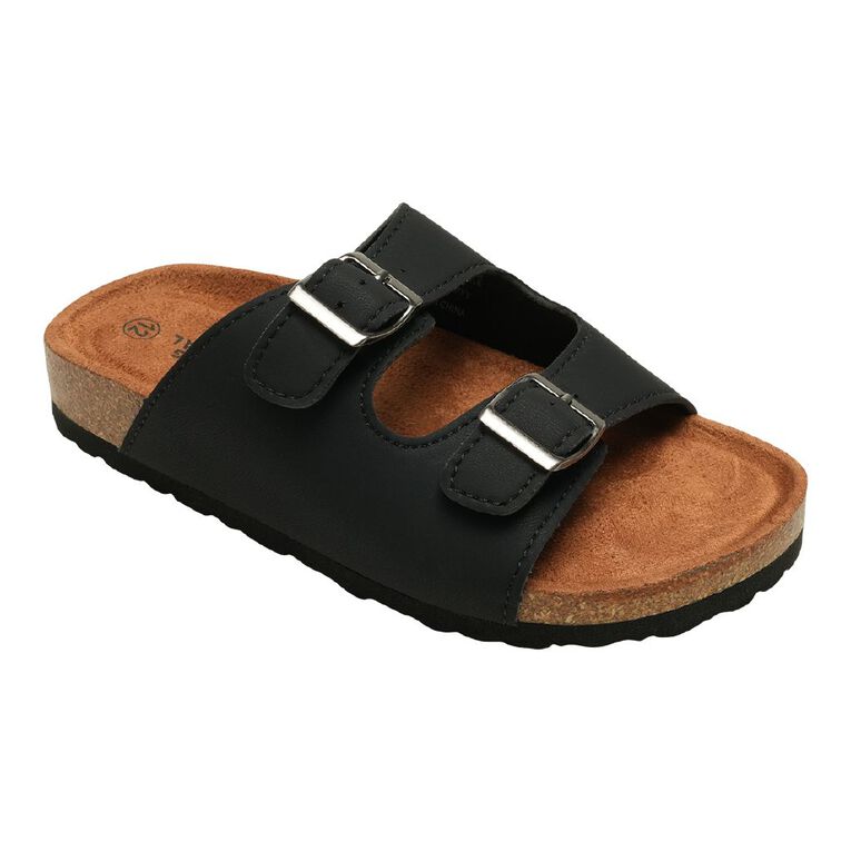 Young Original Senior Kids' Raffy Sandals, Black, hi-res