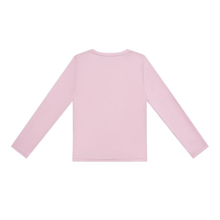 H&H Kids' Thermal Long Sleeve Tee, Pink Light, hi-res