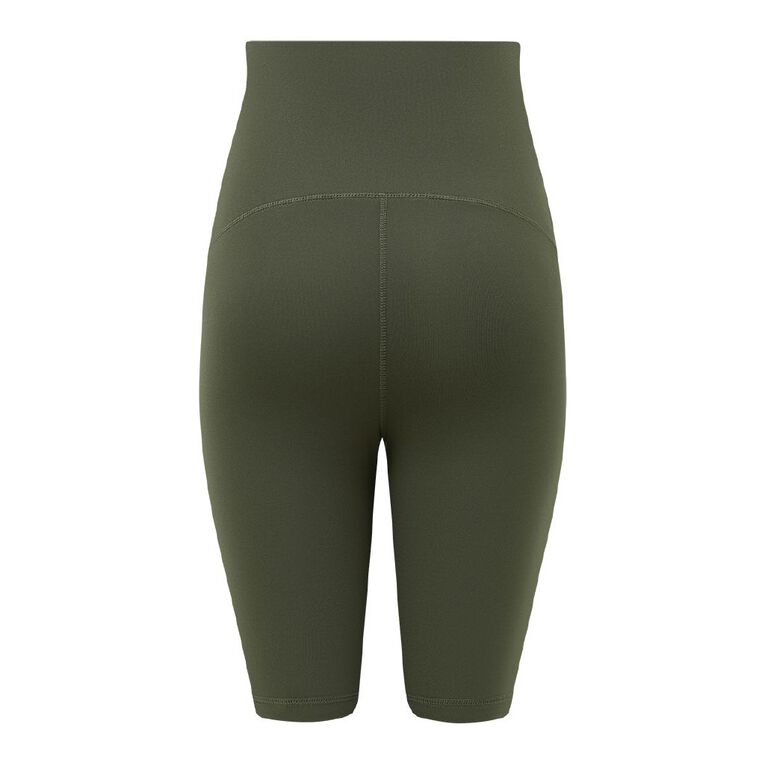 H&H Maternity Maternity Bike Shorts, Green Dark, hi-res