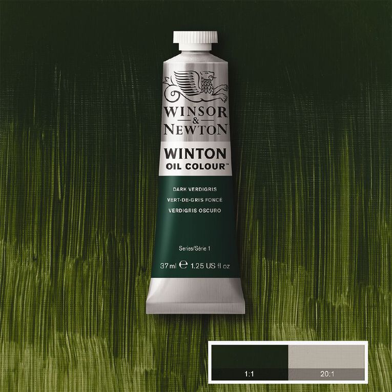 Winsor & Newton Winton Oil Dark Verdigris 37ml, , hi-res