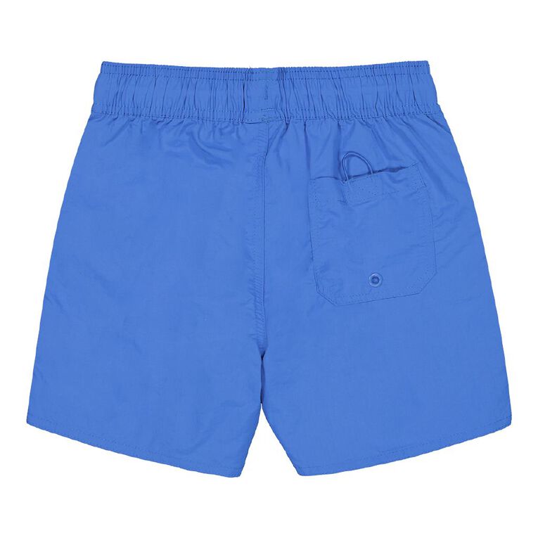 Young Original Nylon Swim Shorts, Blue, hi-res
