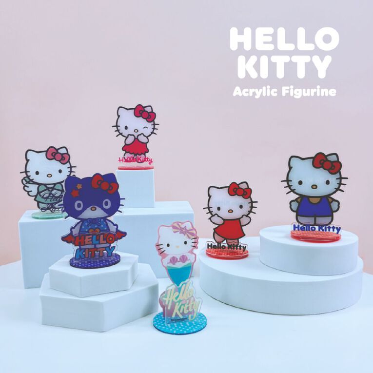 Hello Kitty 2D Acrylic Figures, , hi-res