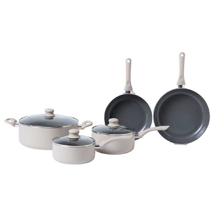 Living & Co Ceramic Cook Set Grey, , hi-res