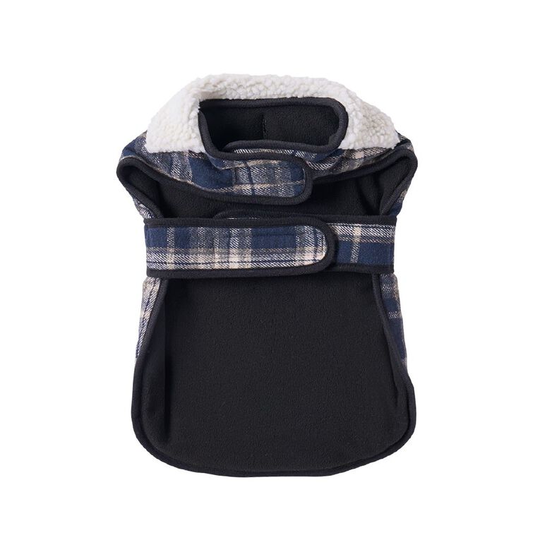 Petzone Check Jacket Blue Medium, , hi-res