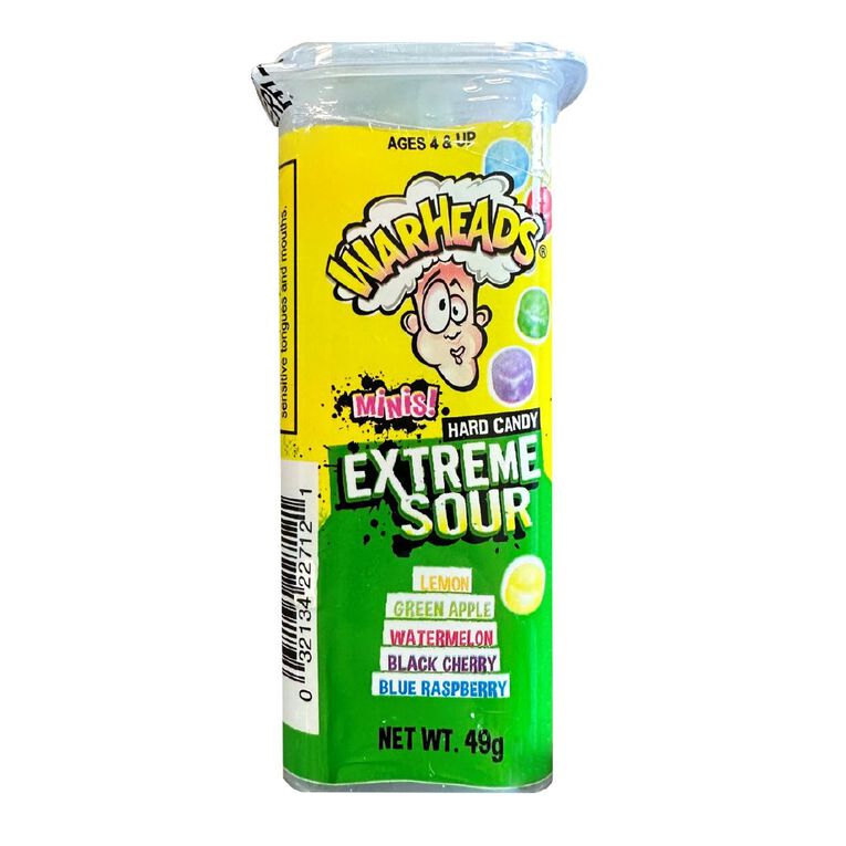 Warheads Mini Sour Hard Candy 49g