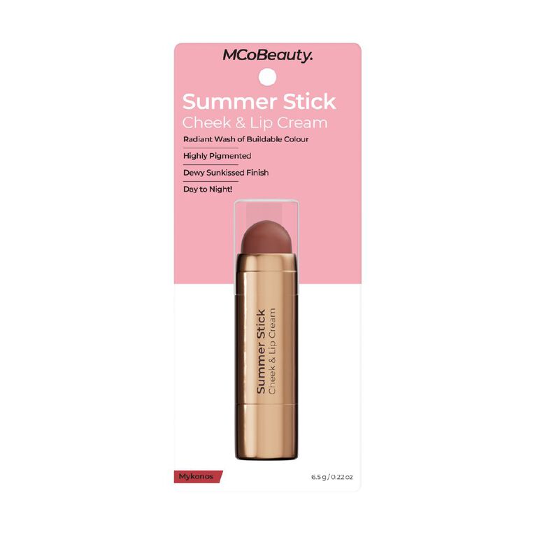 MCoBeauty Summer Stick Cheek & Lip Cream Mykonos, , hi-res