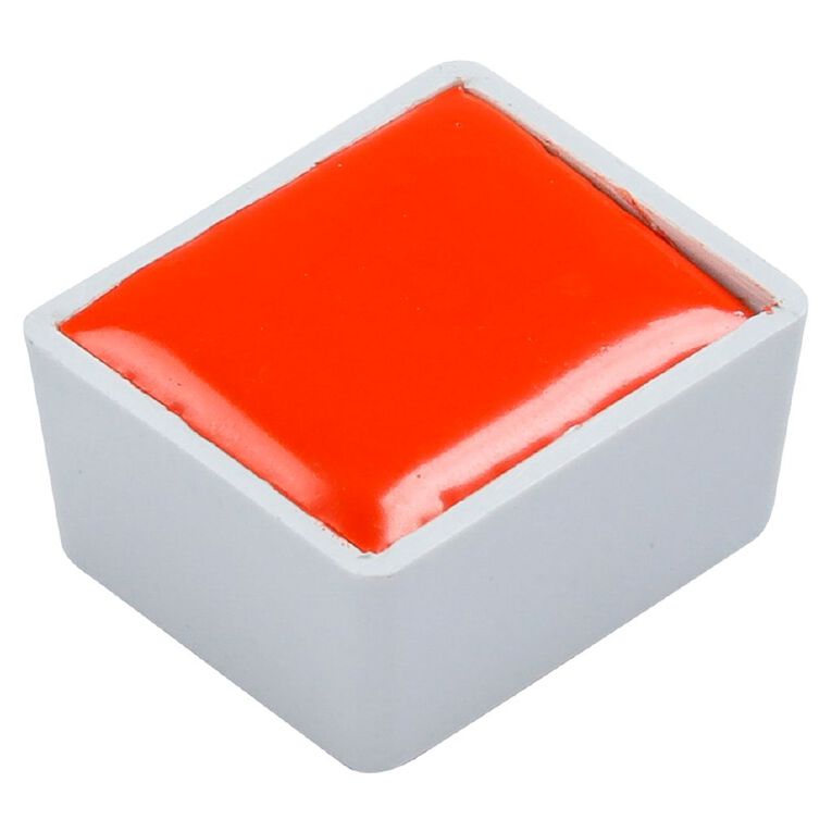 BLOCKX Watercolour Half Pan S3 321 Cadmium Red Orange, , hi-res