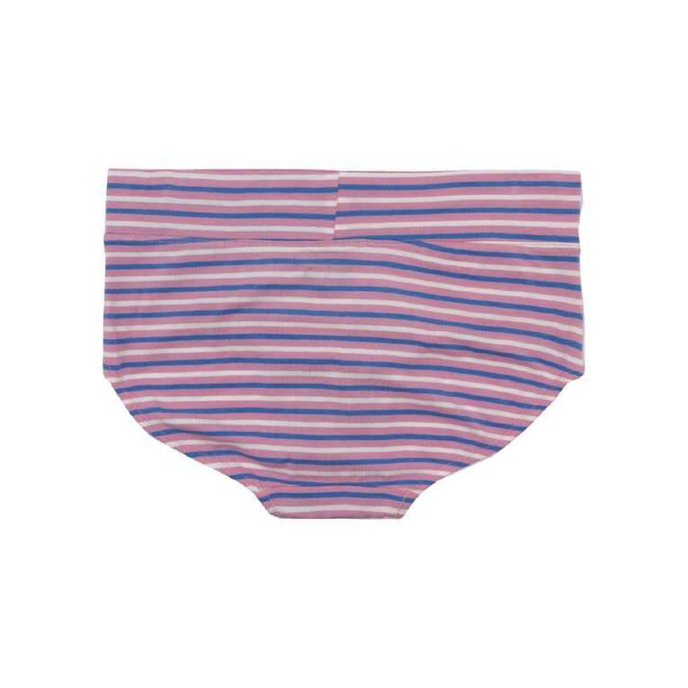 Underworks Women's Smooth Line Midi Briefs 2 Pack, Pink Light, hi-res