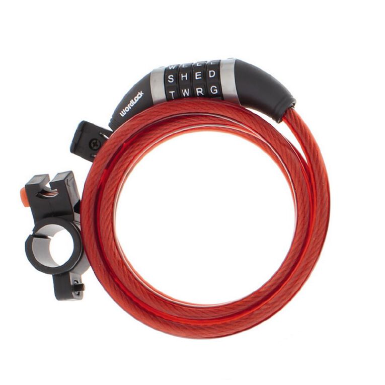 Wordlock Bike Cable Lock 5ft/10mm/150cm, , hi-res