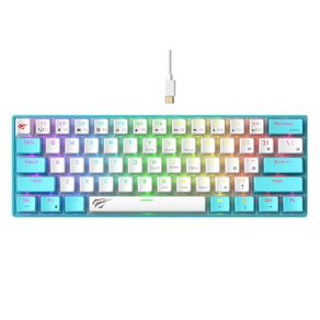 Gamenote RGB Backlit Mechanical Gaming Keyboard Blue