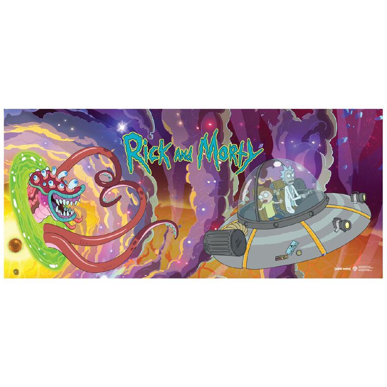 Impact Merch Rick and Morty Old Man And Seat XXL Gaming Mat, , hi-res