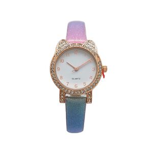 Kids' Analogue Cat Watch