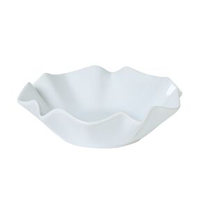 Living & Co Ruffle Bowl Small White 18cm