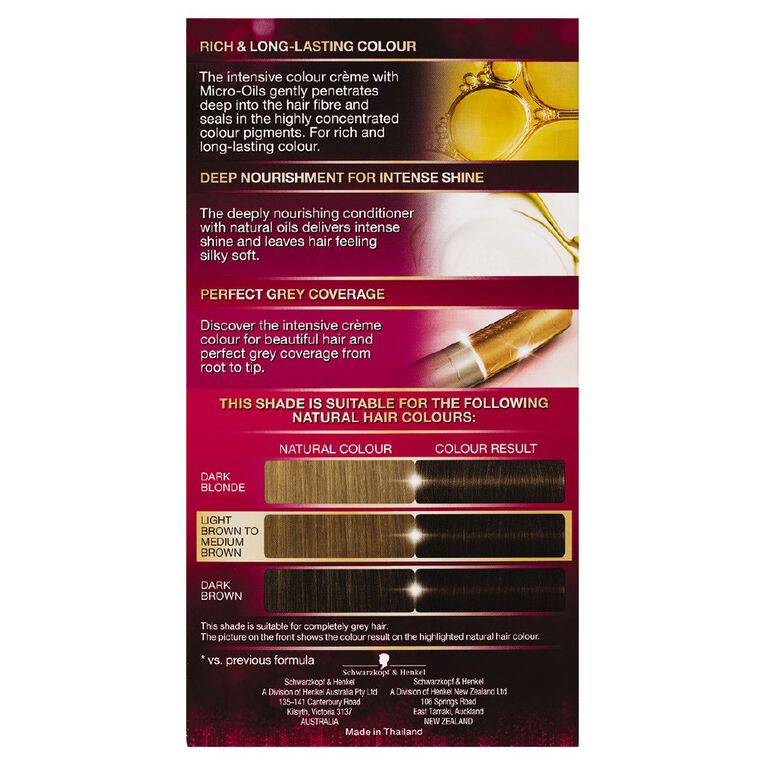 Napro Palette Hair Colour Medium Brown 4-0 Brown Mid, , hi-res