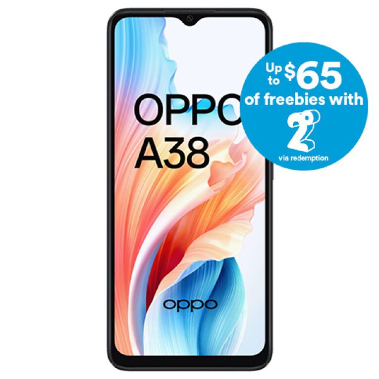 OPPO A38 Glowing Black, , hi-res