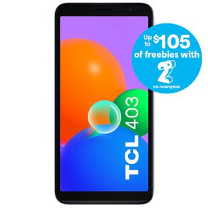TCL 2degrees 403 with 2degrees SIM - Mauve Mist