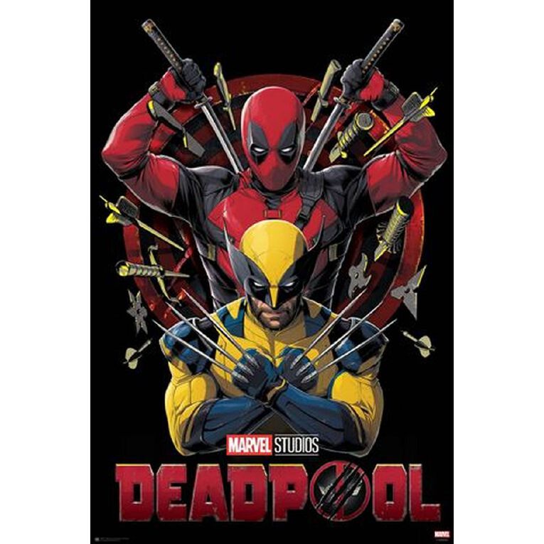 Deadpool Wolverine Poster #34, , hi-res