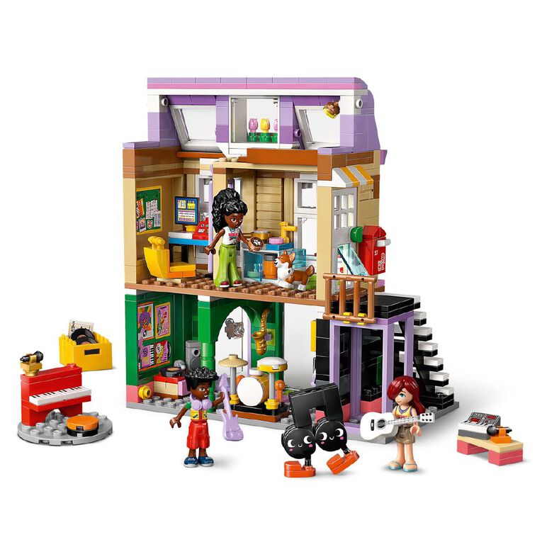 LEGO Friends Music Store and Apartment 42653, , hi-res