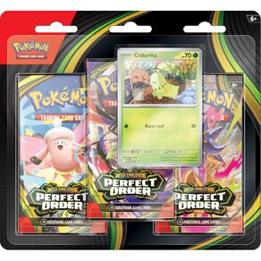 Pokemon Mega Evolution Perfect 3 Pack Blister LIMIT 2 PER CUSTOMER