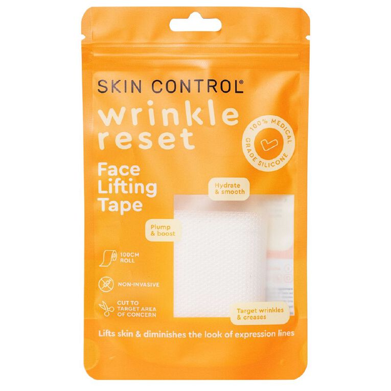 Skin Control Wrinkle Reset Face Lifting Tape, , hi-res