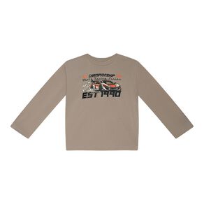 Young Original Long Sleeve Print Tee