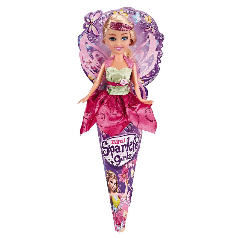 Zuru Sparkle Girlz Fairy Princess in Cone Assorted, , hi-res