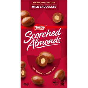 Nestle Scorched Almonds Milk Chocolate 180g