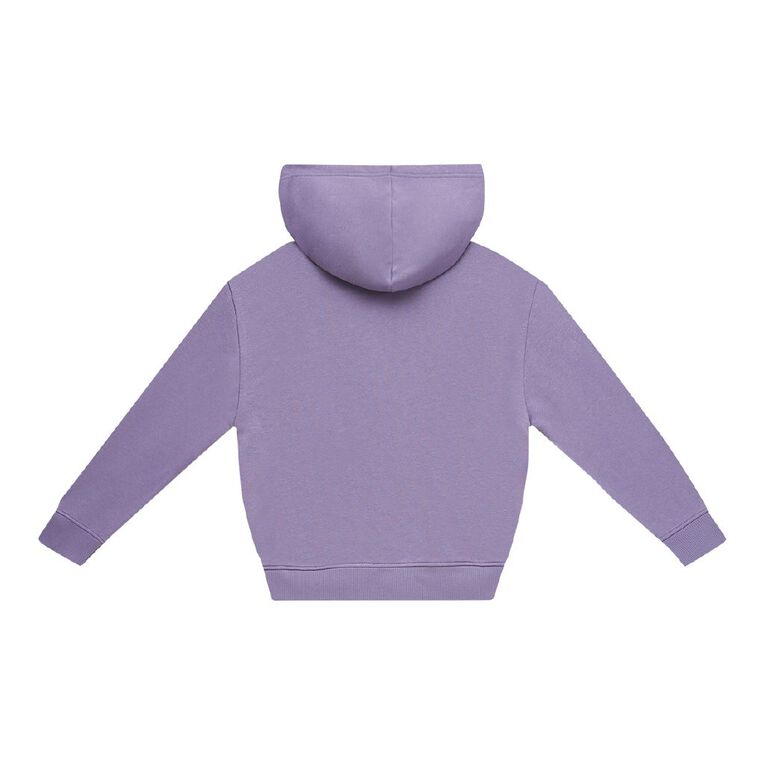 Young Original Plain Hoodie, Purple Mid, hi-res
