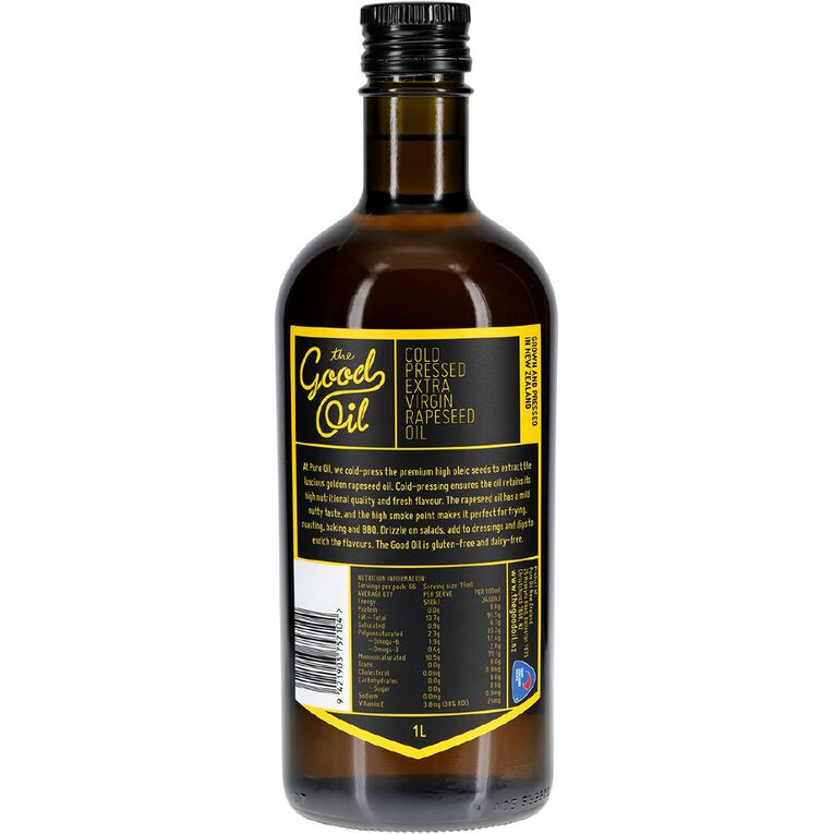 The Good Oil Rapeseed 1L, , hi-res