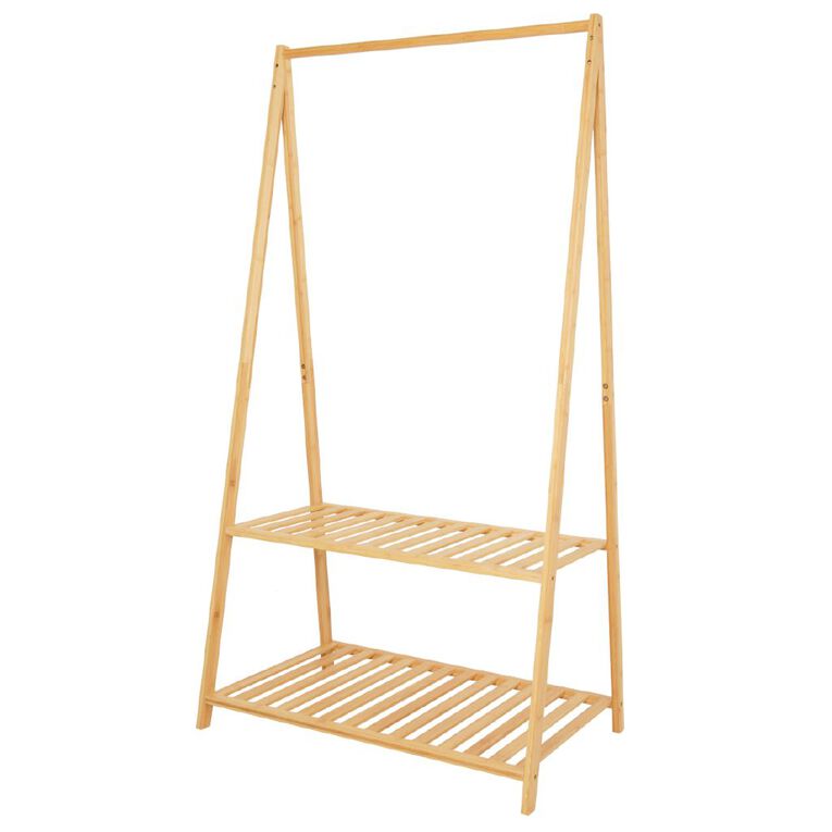 Living & Co Bamboo Garment Rack, , hi-res