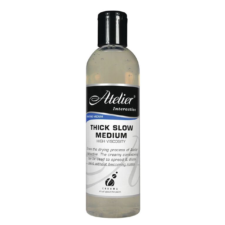 Atelier Thick Slow Medium Clear 250ml, , hi-res