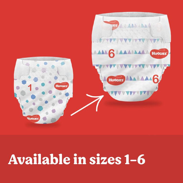 Huggies Essential Nappies Size 4 Toddler 46 pack The Warehouse