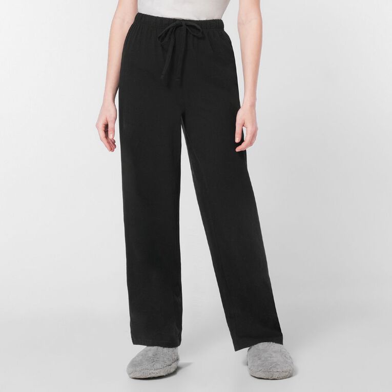 Cotton Pajama Knit Pj Pants H&H Women's Plain Knit Cotton Pyjama