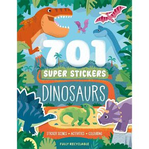 701 Super Stickers: Dinosaurs