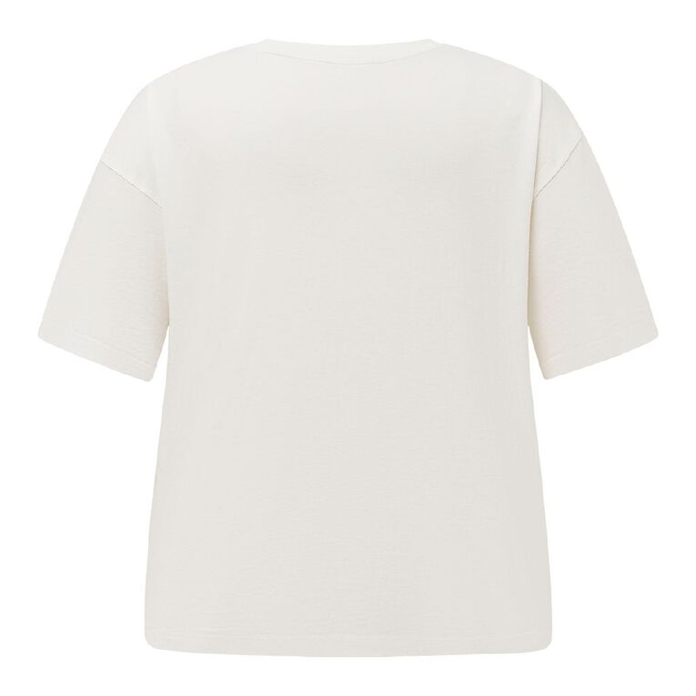 H&H Women's Short Sleeve Mothers Day Tee, White, hi-res