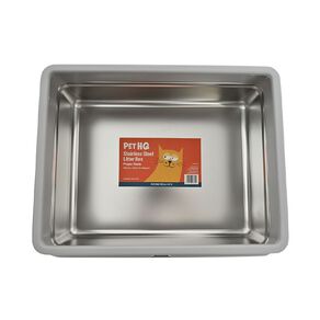 Pet HQ Stainless Steel Litter Box