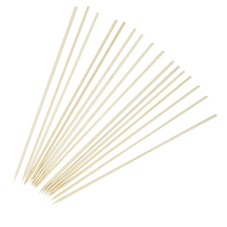 Gascraft BBQ Bamboo Skewers 100 Pack, , hi-res