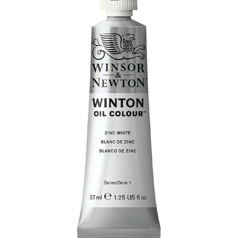 Winsor & Newton Winton Oil Paint 37ml Zinc White, , hi-res