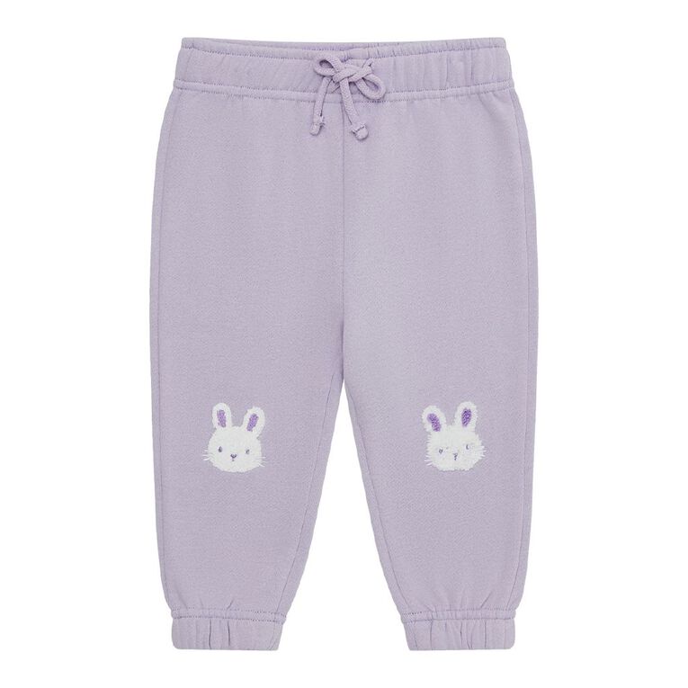 Young Original Babys' 2pc Boucle Sweatshirt and Trackpants Set, Purple Light, hi-res