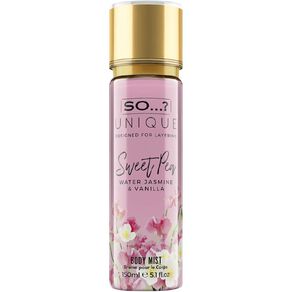 So...? Unique Sweet Pea Body Mist