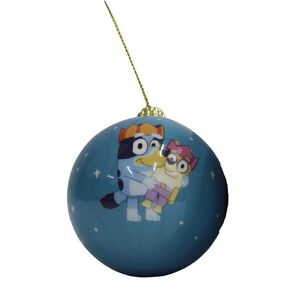 Bluey Christmas Bauble Blue