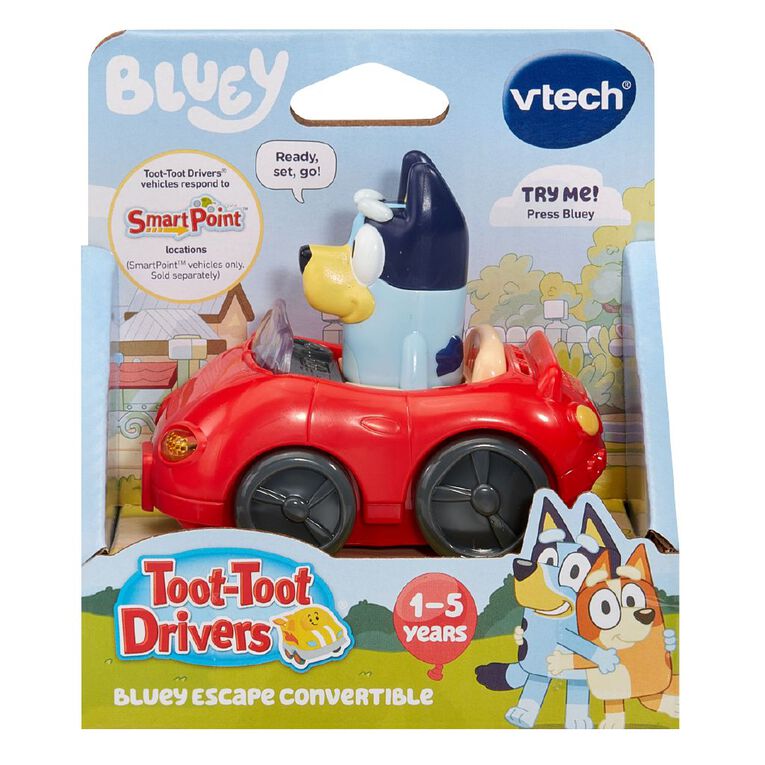 Vtech Bluey Toot Toot Drivers Vehicles, , hi-res