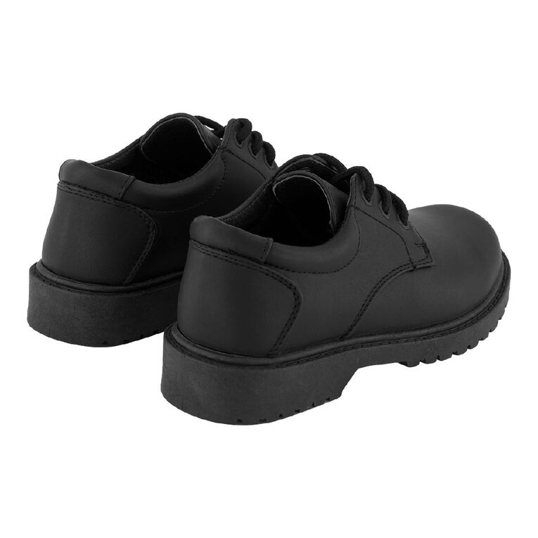 Young Original Junior Kids' Scholar School Shoes Black The Warehouse